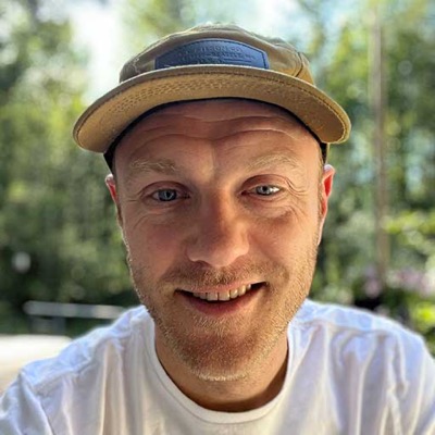Brendan Baughn, host of River's Edge Chalet